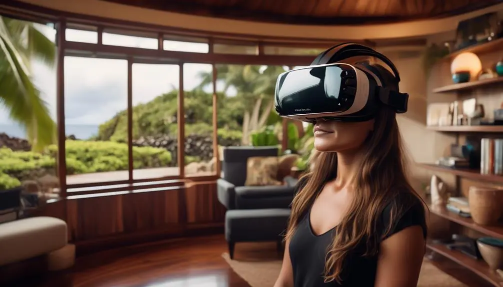 exploring places with vr