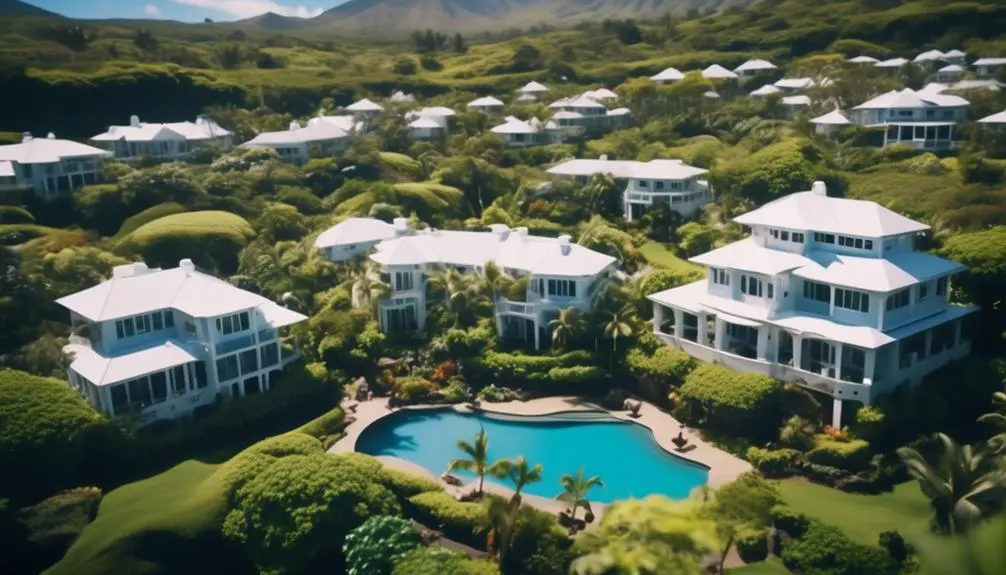 luxurious secluded living environments