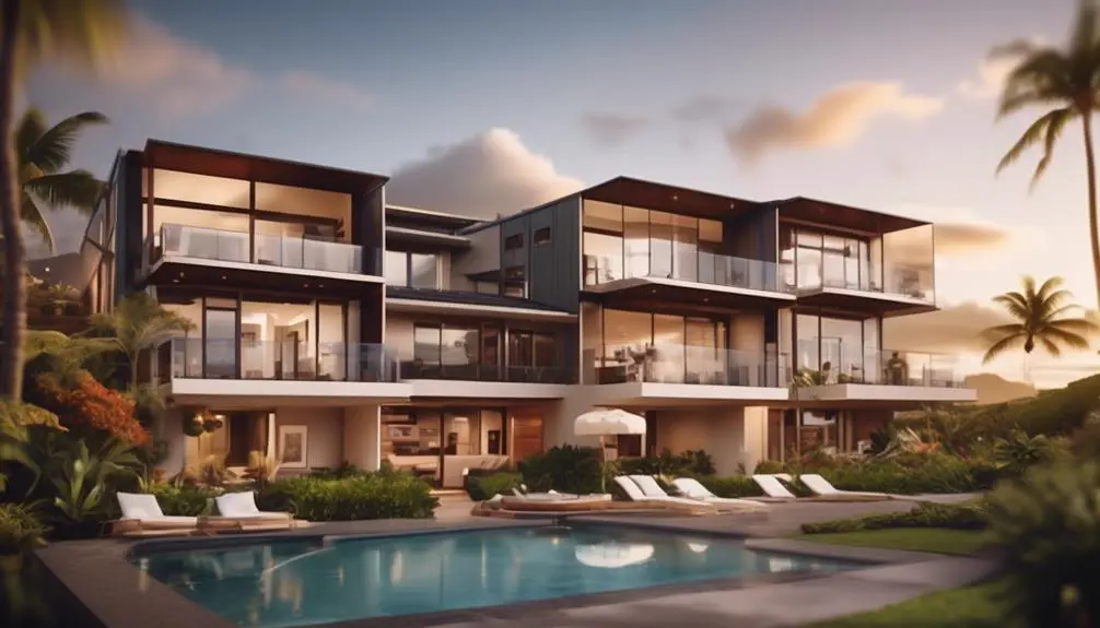 modern townhomes in ideal locations