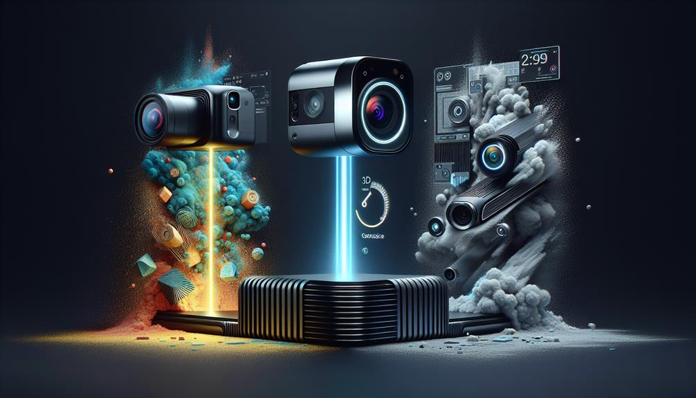 comparison of matterport pro3 and pro2