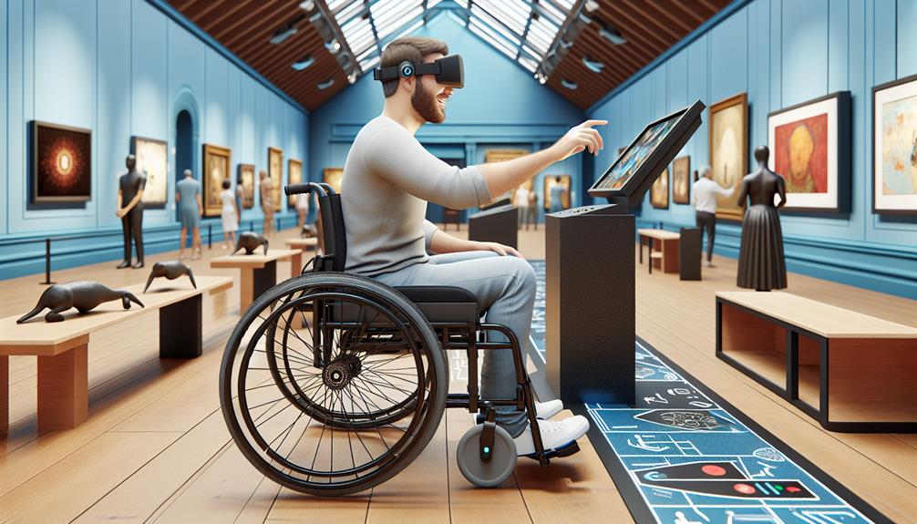 empowering disabled individuals through 3d virtual tours