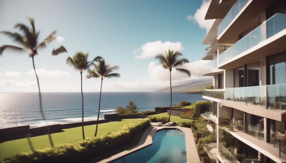 contemporary condominiums in maui s coastal towns