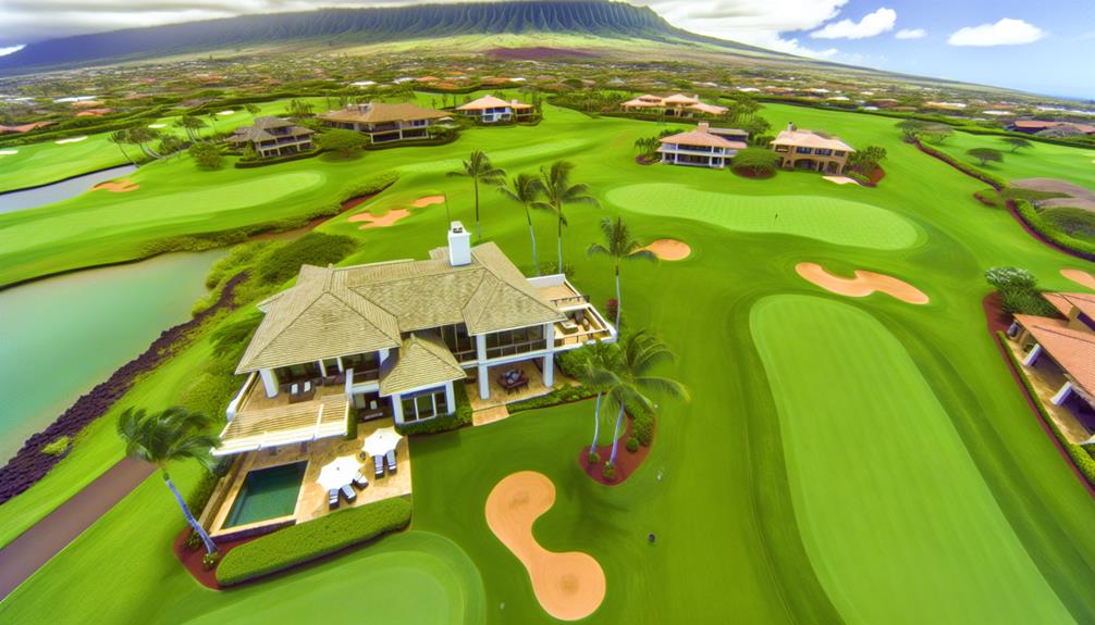 exclusive golf resort residence