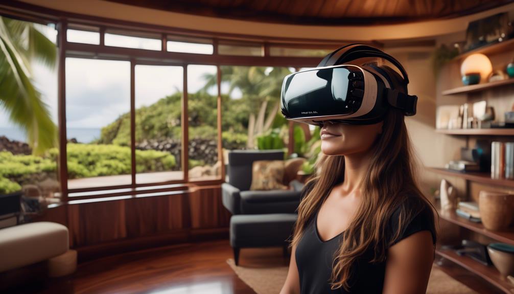 exploring places with vr