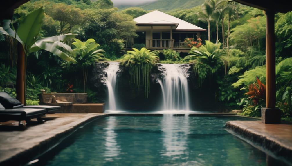 hidden tropical paradise retreat