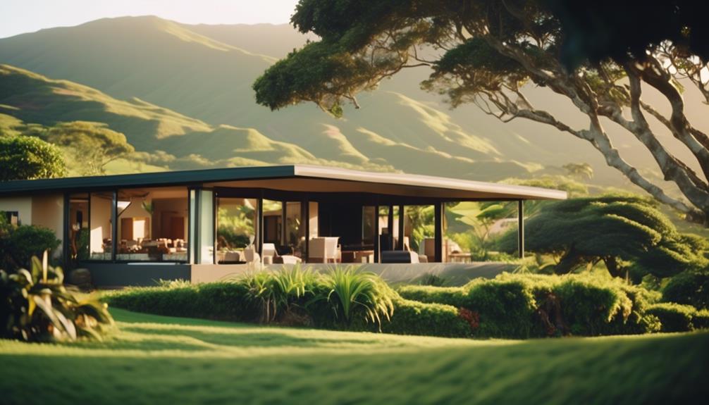 large private residence in rural maui