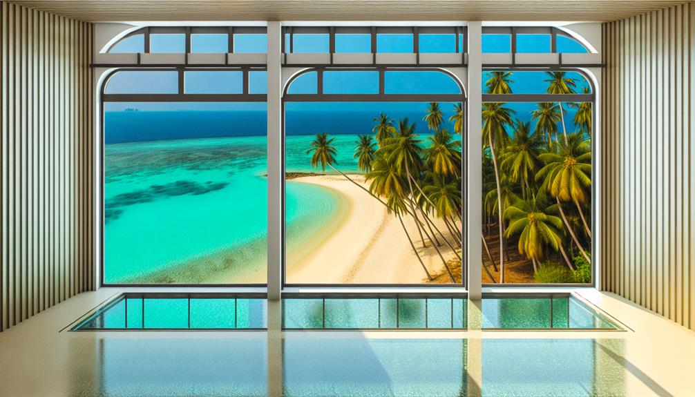 luxurious beachfront homes with panoramic views