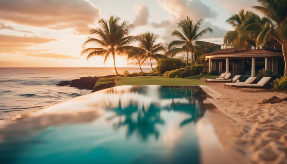 luxurious beachfront real estate