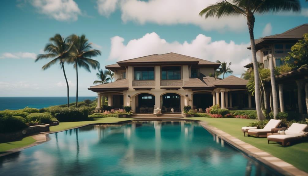 luxurious kapalua resort estate