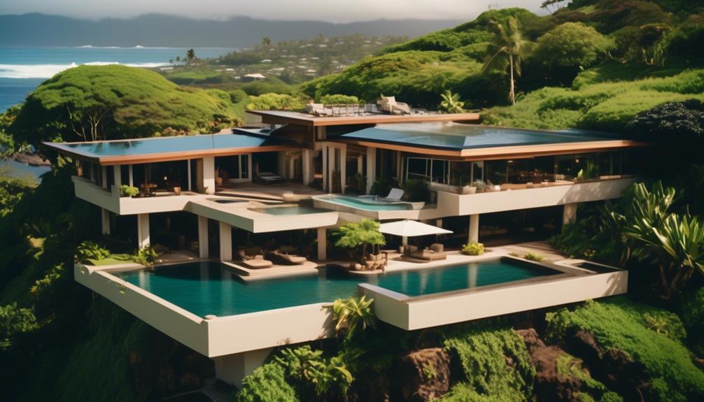 luxurious retreat in nature