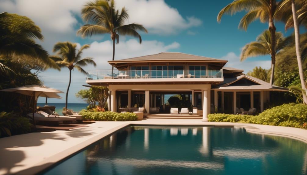 luxury oceanfront vacation home