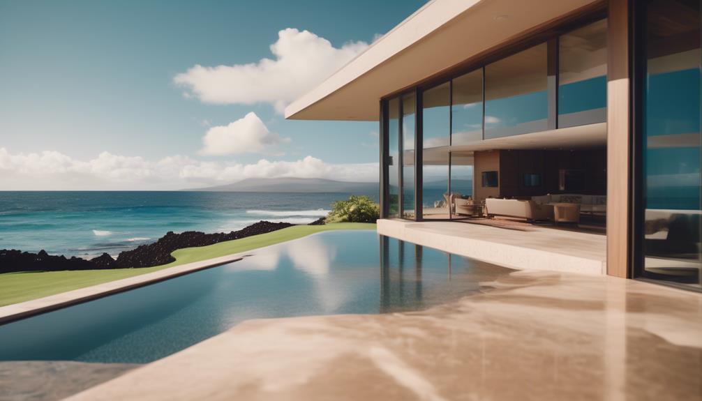 modern luxury on the coast