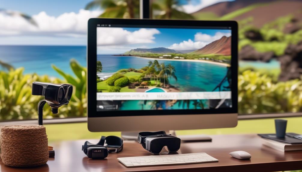 navigating virtual tours in maui real estate