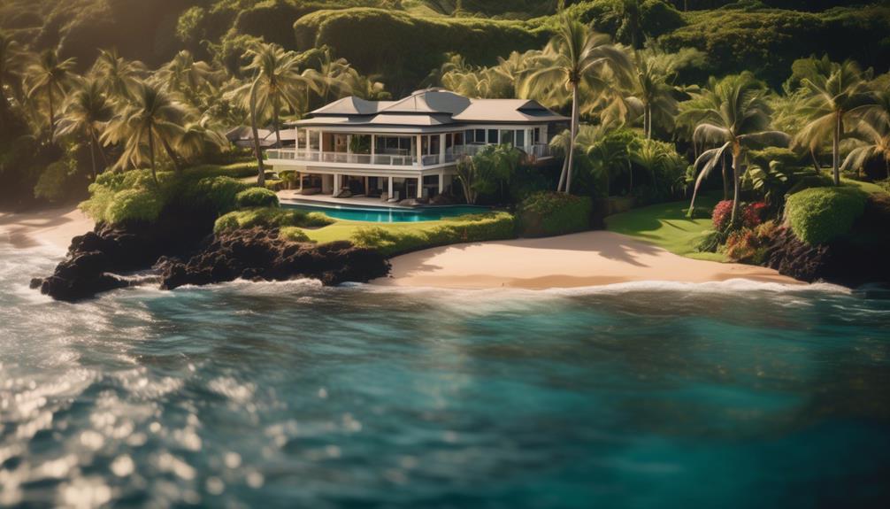 peaceful waterfront real estate