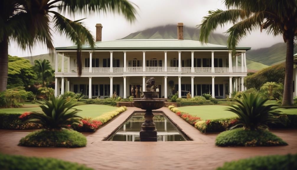 preserved southern plantation home