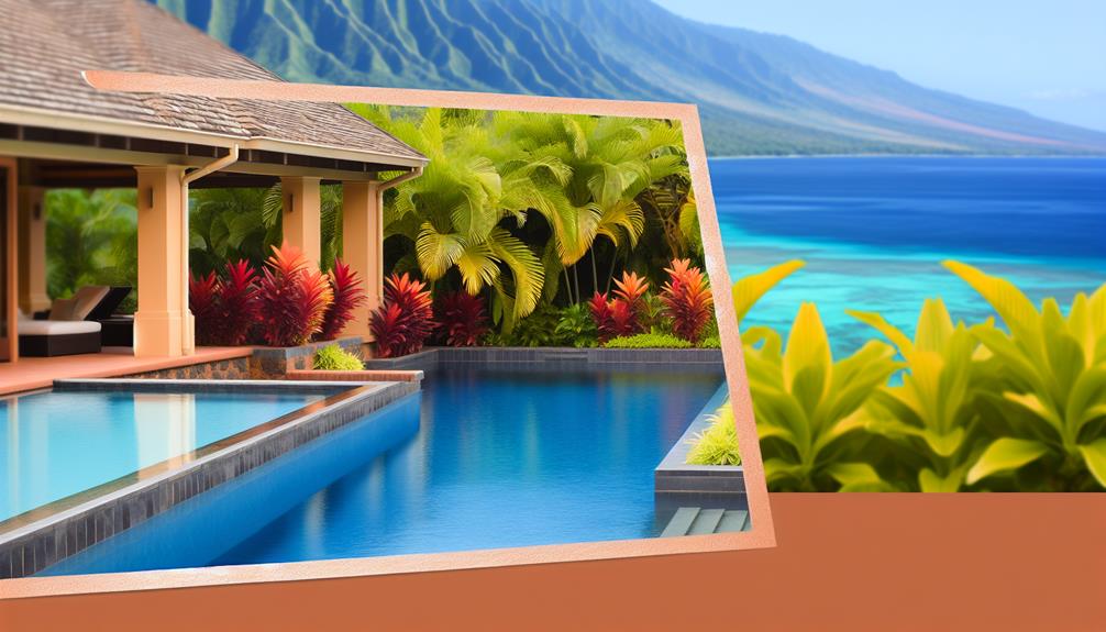 private oasis in paradise