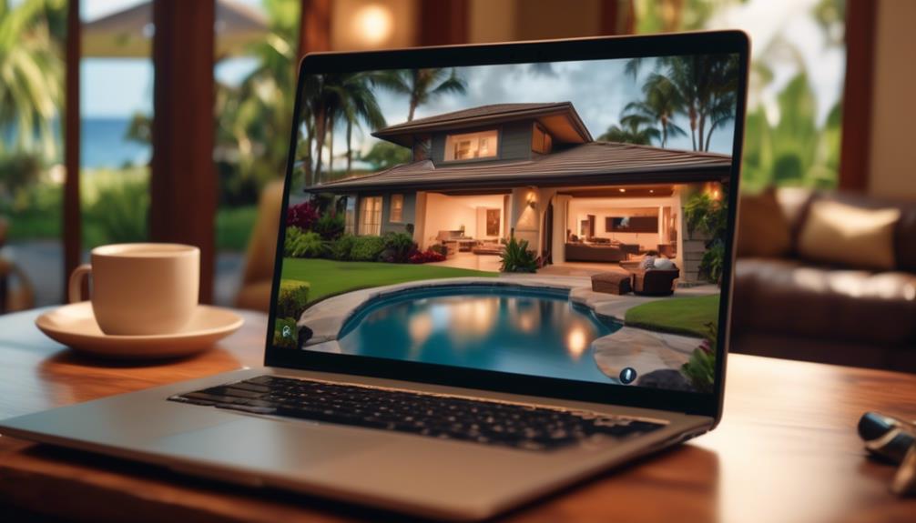 using virtual tours for maui home search