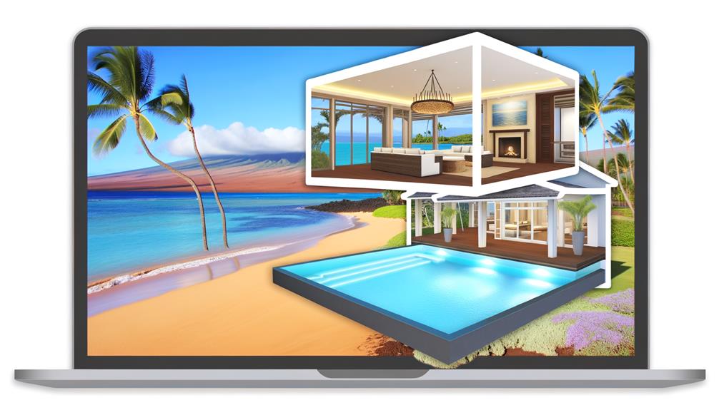virtual walkthroughs for maui luxury properties