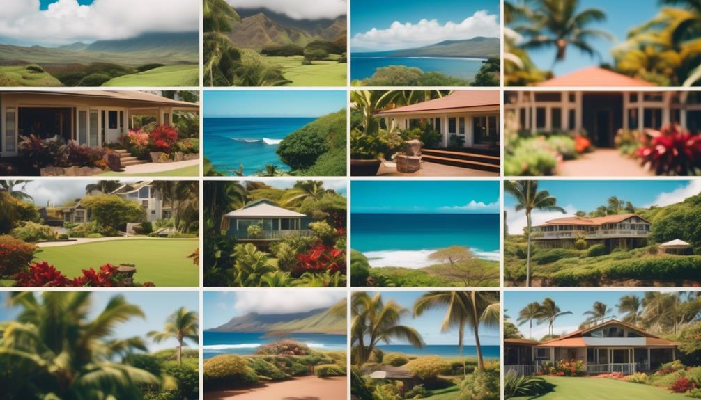wide range of maui homes