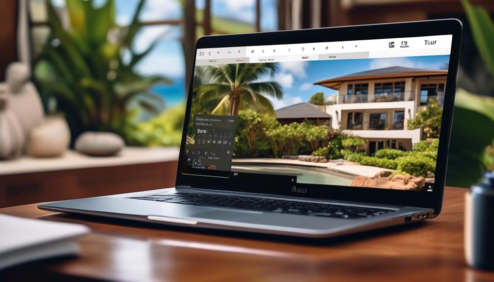 convenient virtual tour scheduling