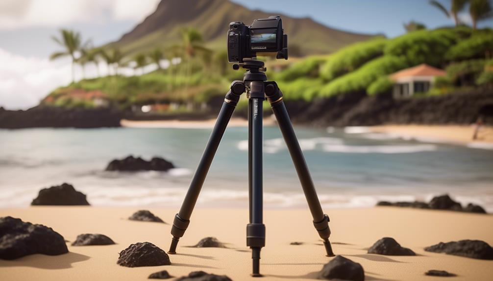 tripod setup and leveling